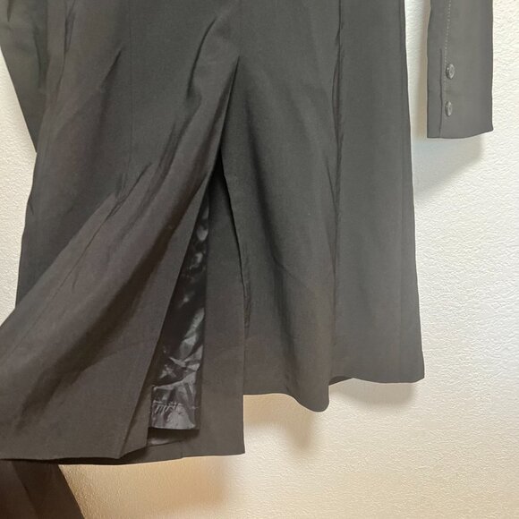 Johnny Was Black Duster Jacket Trench Coat Women Size S - Picture 13 of 15